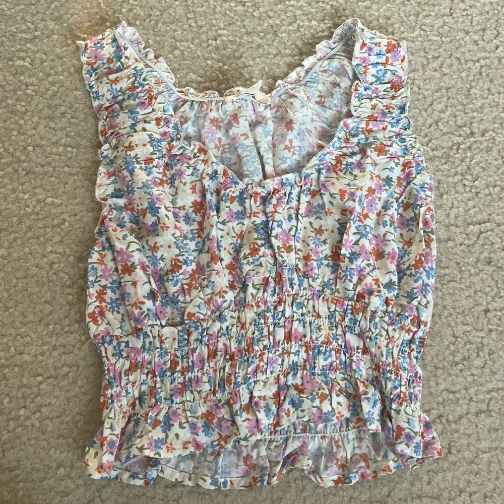 BRAND NEW Pacsun L.A. Hearts blouse flower top